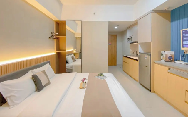 Restful and Homey Studio at LRT City Jatibening Apartment – Guest Rooms – Bekasi