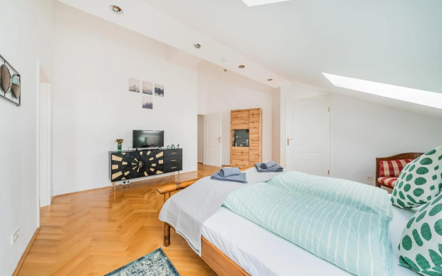 Penthouse apartment - Sauna - Terrasse - Kamin - AC