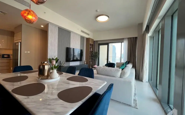 Luxury Burj Royale 4bed With Balcony Burj Khalifa Fountain View