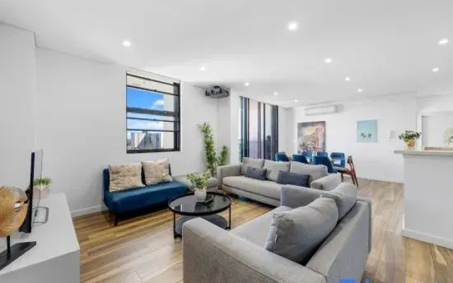 Prime 3BR Apt(Parking)/ICC/DarlingHarbour-10 mins