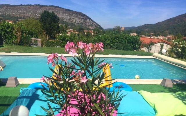 Villa With 4 Bedrooms in Foix, With Wonderful Mountain View, Private P