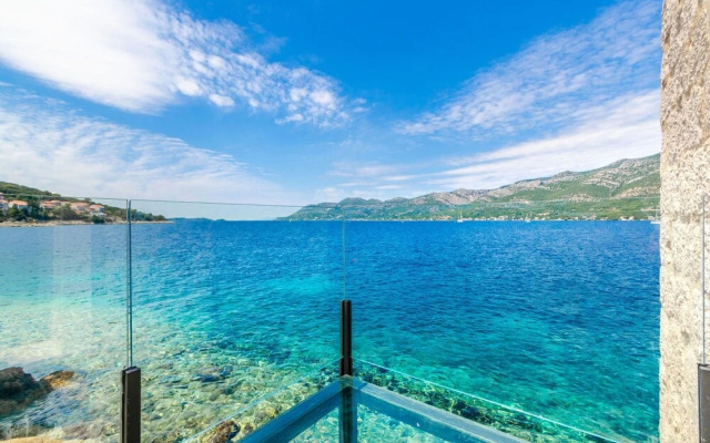 Beachfront Villa Gabriela with Pool