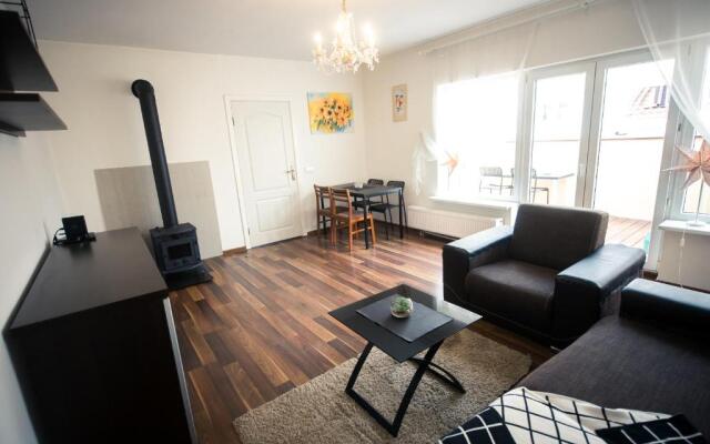 V 12 -Terrace + 3 rooms apartment Vilnius Old Town