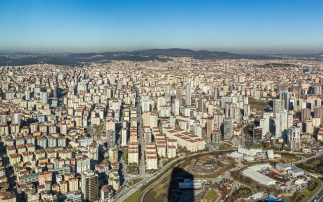 Studio Flat With Panoramic City View in Atasehir