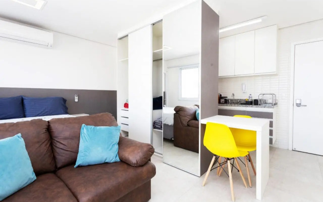 Apartamento com WiFi próximo ao metrô Luz