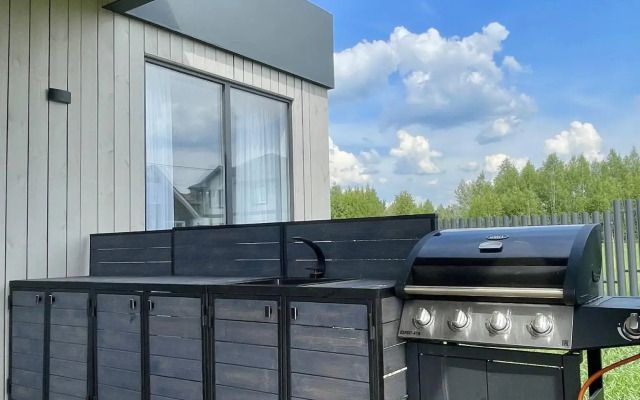 House with panoramic windows
