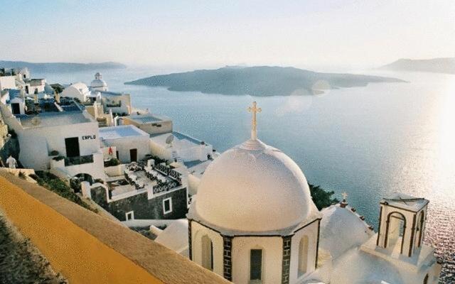 Santorini Reflexions Volcano