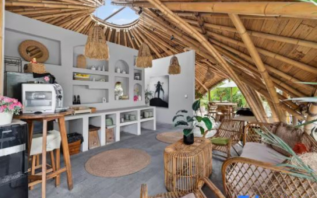 Noon V3 · Eco Bamboo Getaway in Seseh - Canggu - A Luxury Private Villa By Balinest Villas – Outside – Pererenan