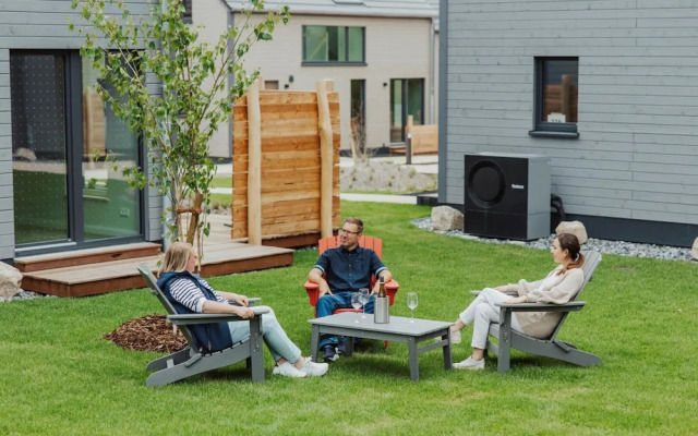 Skandinavisch Eingerichtetes Familienferienhaus