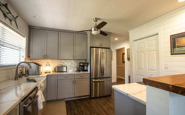 On the Creek, Across From the Ocean and a Short Walk to Beach Club and Marina