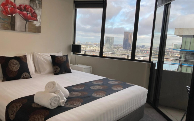 Accent Accommodation at Docklands Melbourne – Guest Rooms – Melbourne