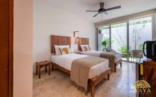 NHOA 108C Lux 1BR Condo Plunge Pool in Aldea Zama