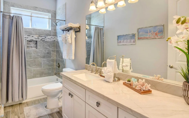 Private Dock & Patio: Waterfront Galveston Retreat