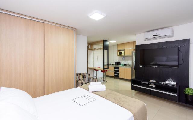 Flat com linda vista de Goiânia - TH1410