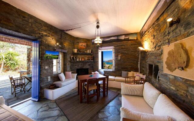Stone house with a magical view