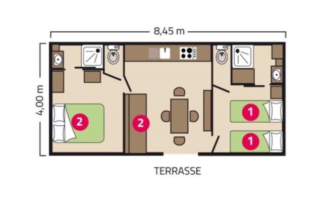 Camping LE VILLAGE PARISIEN****