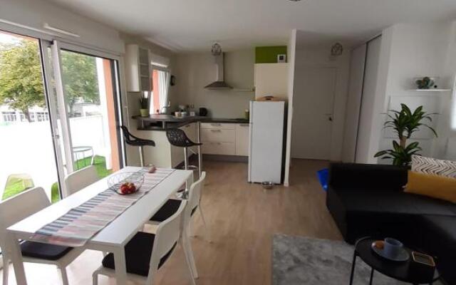 RESIDENCE APPART CENTRE VILLE LORIENT Calme Garage