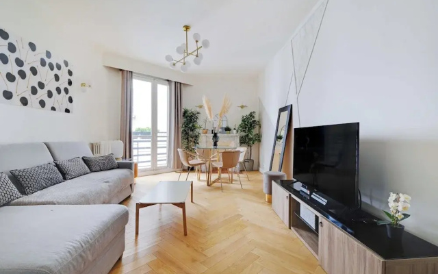 Modern & Refined 1bdr 4P - Roland Garros
