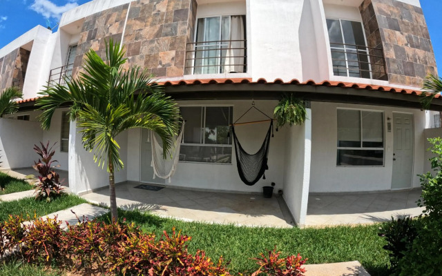 Villa familiar en Playa del Carmen con alberca