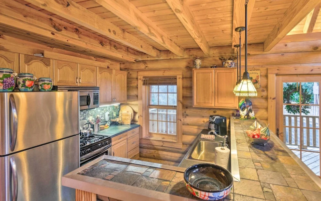 Wraparound Deck: Linville Mountain Cabin
