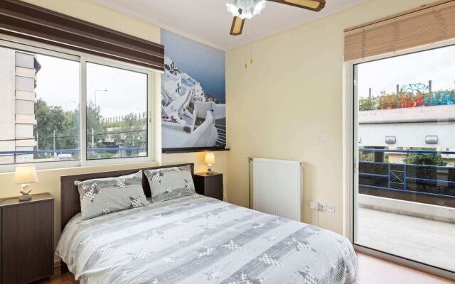 Homely Apartment in Piraeus With Balcony