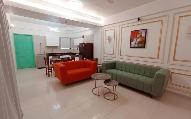 Most convenient 2 BR apartment in central Anjuna