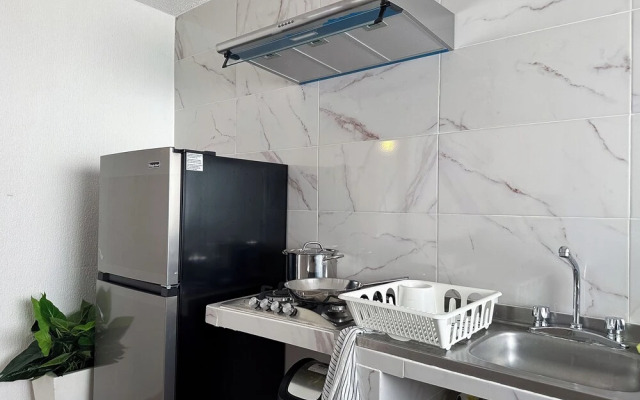 Moderno depto. equipado 2 rec  parking