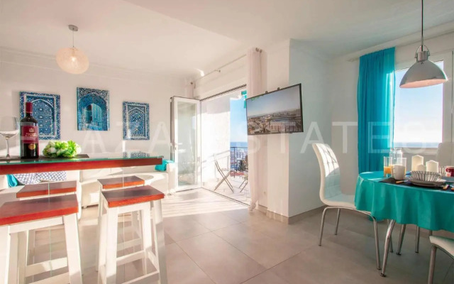 Spectacular sea views from Solana 5 street, Nerja