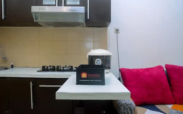 Tidy 2BR with Modern Design Green Pramuka City Apartment