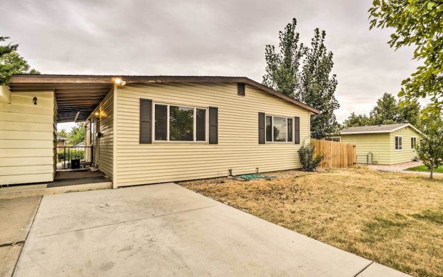 Dog-friendly Greeley Home ~ 3 Mi to Downtown!