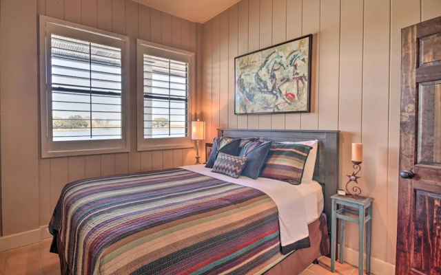 Lakefront Wallis Ranch w/ Private Beach & Patio!