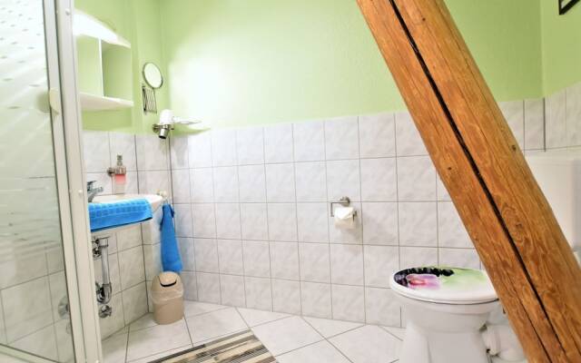 Ferienwohnung in Grundshagen mit Garten