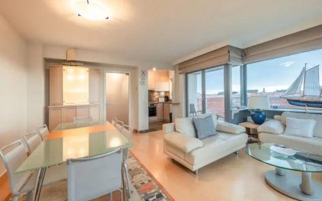 Apartment in Knokke-heist With Sea Views