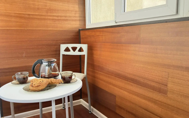 A cozy place on Molodogvardeytsev Street