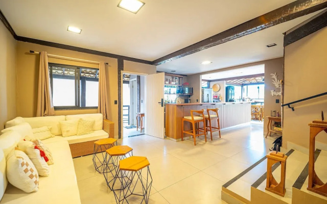 Bz25 Casa com Pisc Geribá 250m da Praia