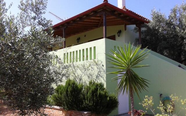 Elia house 1 astoning sea view among the olive trees