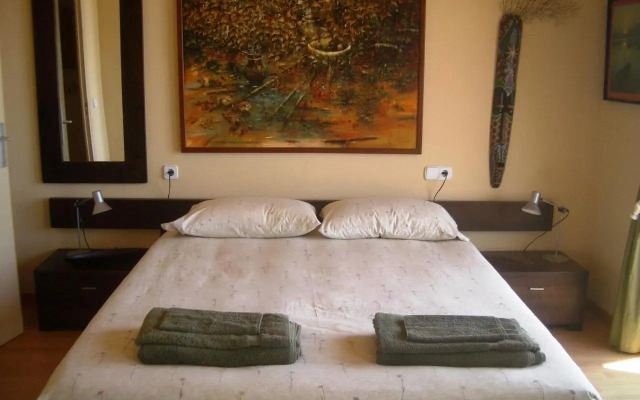 Sitges Beach Panorama