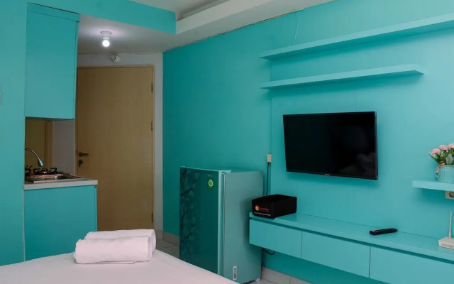 Brand New and Stylist Studio Room at Amethyst Apartment by Travelio – Guest Rooms – Jakarta