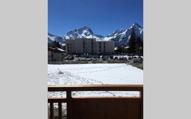 Appartement cosy Deux Alpes front de neige 34m2 6p