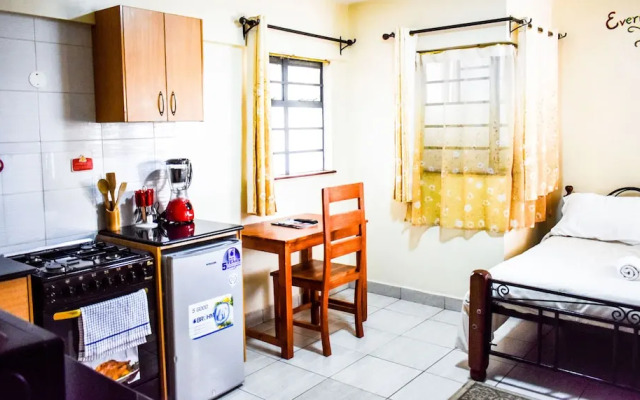 Affordable furnished studio apartment