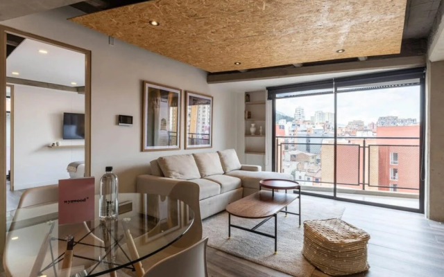 w Design 1BR In Zona G, Bogotá