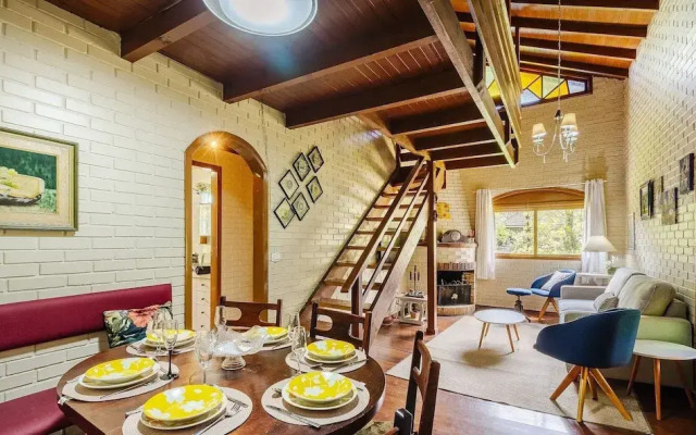 House With Barbecue in Gramado Rje0980