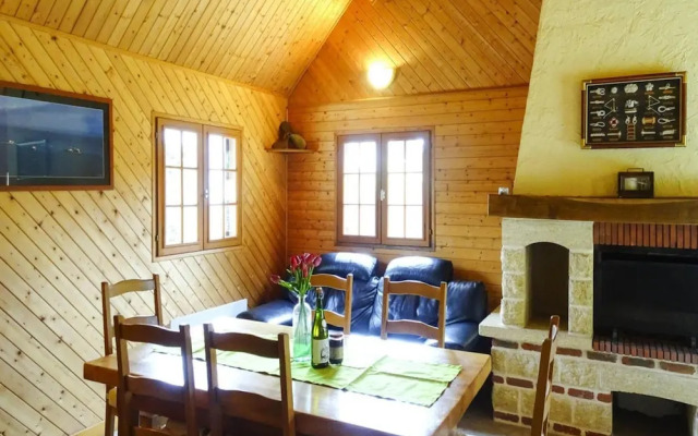 Wooden House by Beach Near Barneville