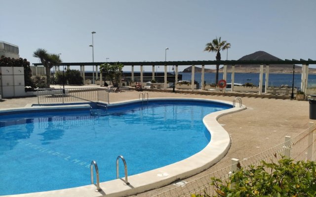 Apartment with One Bedroom in El Médano, with Wonderful Sea View, Pool Access, Terrace - 150 M From the Beach