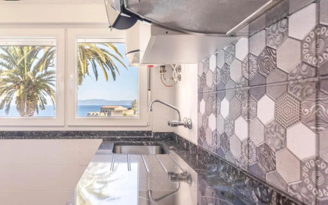 Apartamento Fisterra con vistas al mar