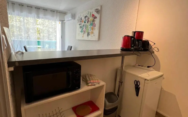 studio Aphyllante, Carnon plage, 2 étoile