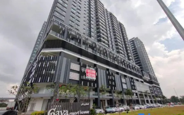 #GA4, Comfy 2R2B Modern High-Floor Retreat – Exterior – Shah Alam