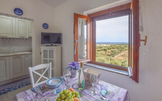 Nice Home in Agrustos With 1 Bedrooms and Wifi
