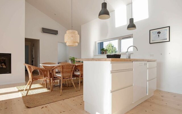 Lavish Holiday Home in Glesborg With Whirlpool
