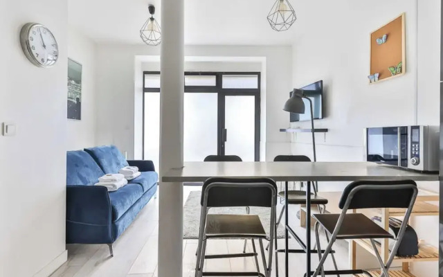 Bright Apartment - 1br/4p - Gare